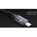 Кабель VCOM CU540M-1.2M USB4 - USB4 (1.2 м, черный)