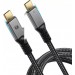 Кабель VCOM CU541M-1.2M USB4 - USB4 (1.2 м, черный)