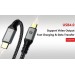 Кабель VCOM CU541M-1.2M USB4 - USB4 (1.2 м, черный)